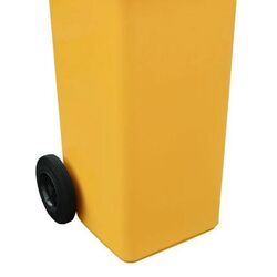 Уличный контейнер для мусора Napochim 100597045 120L (Yellow) Thumb
