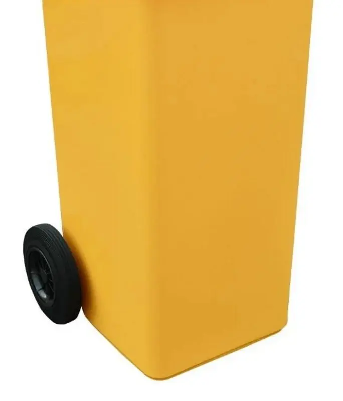 Уличный контейнер для мусора Napochim 100597045 120L (Yellow)