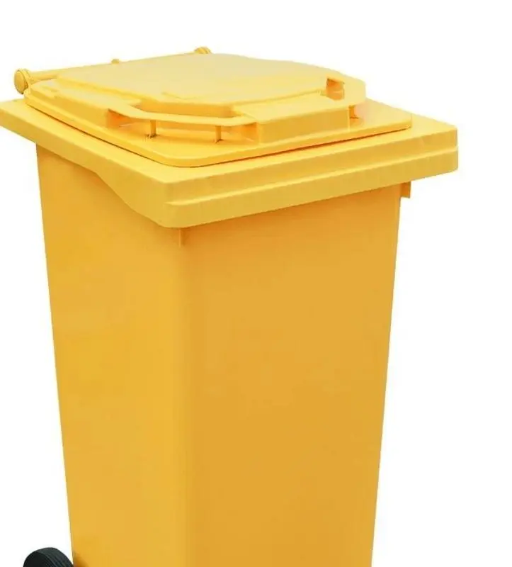 Уличный контейнер для мусора Napochim 100597049 240L (Yellow)