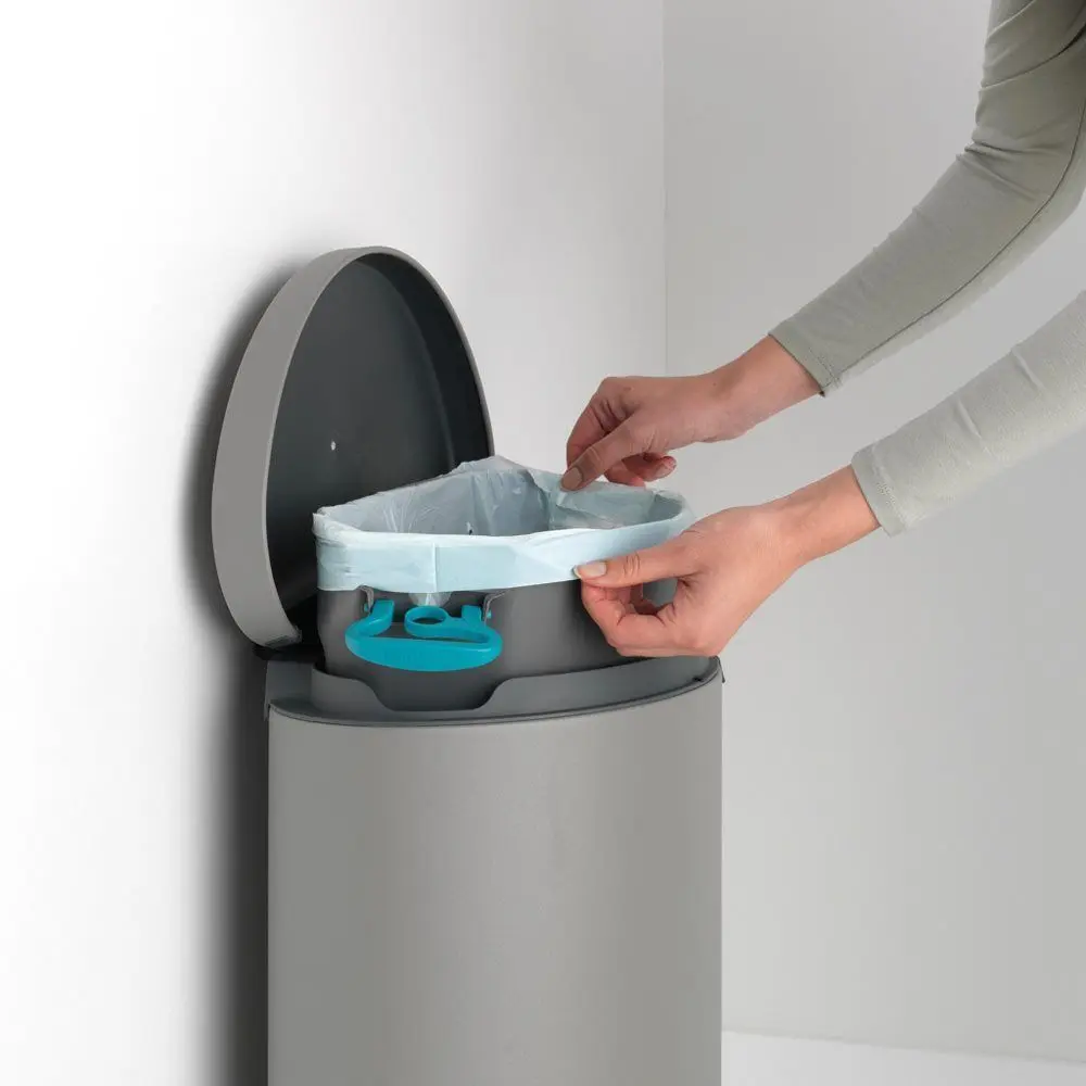 Мусорное ведро Brabantia 119569 (Mineral Concrete Grey)