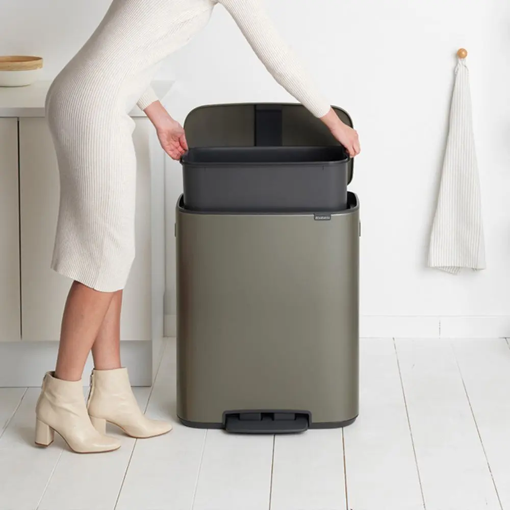 Мусорное ведро Brabantia 211409 (Platinum)