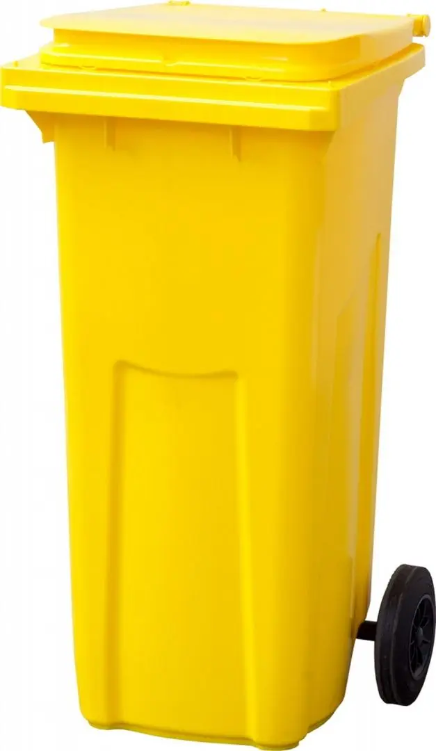 Уличный контейнер для мусора Tara MKT120L (Yellow)