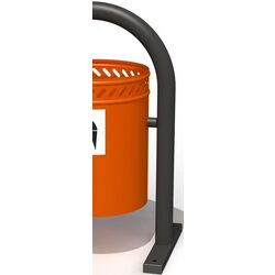 Urna stradala pentru gunoi Copfer PTP 053-01 (Orange/Black) Thumb