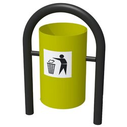 Urna stradala pentru gunoi Copfer PTP 053 (Green/Black)