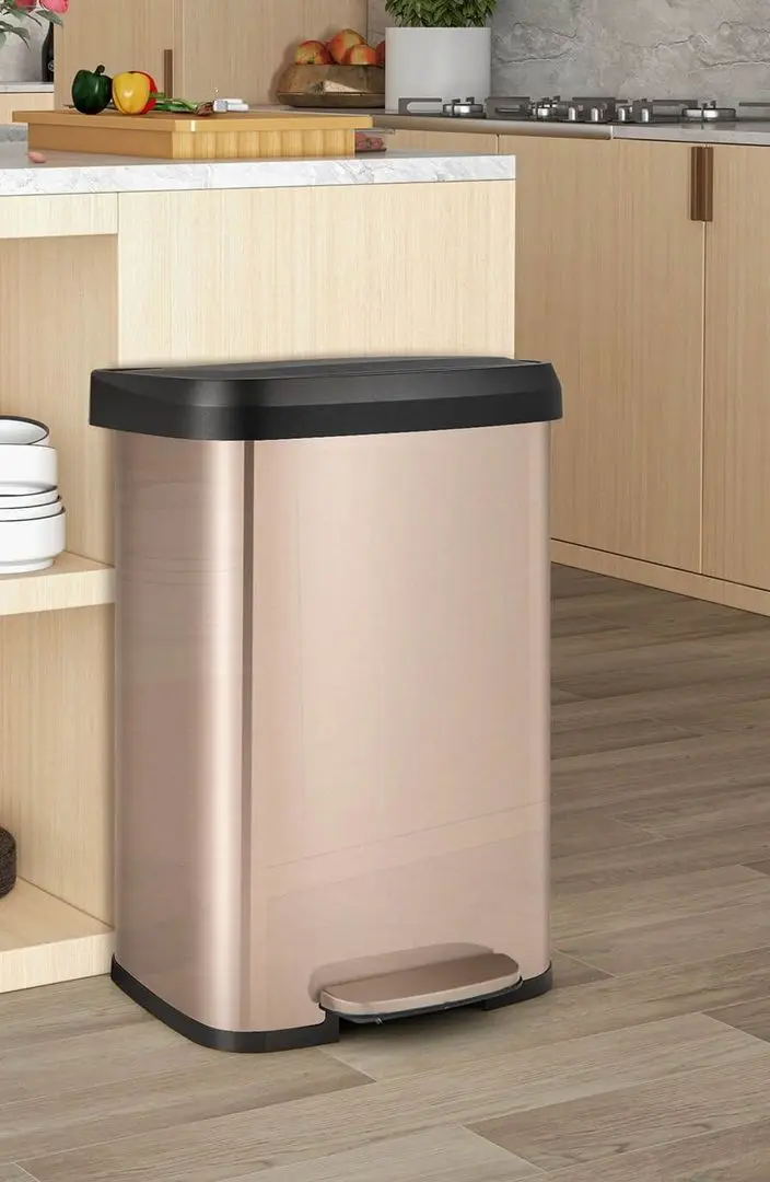 Cos de gunoi Costway GY10006GD (Gold)