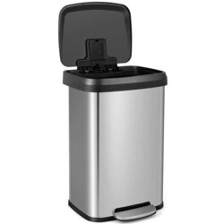 Мусорное ведро Costway GY10006SL (Silver) Thumb