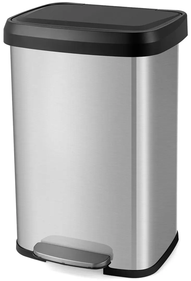 Мусорное ведро Costway GY10006SL (Silver)