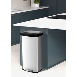 Мусорное ведро Costway GY10007SL (Silver) Thumb