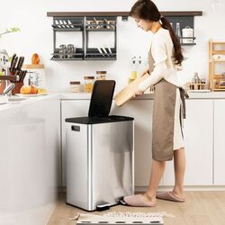 Cos de gunoi Costway GY10008SL (Silver) Thumb