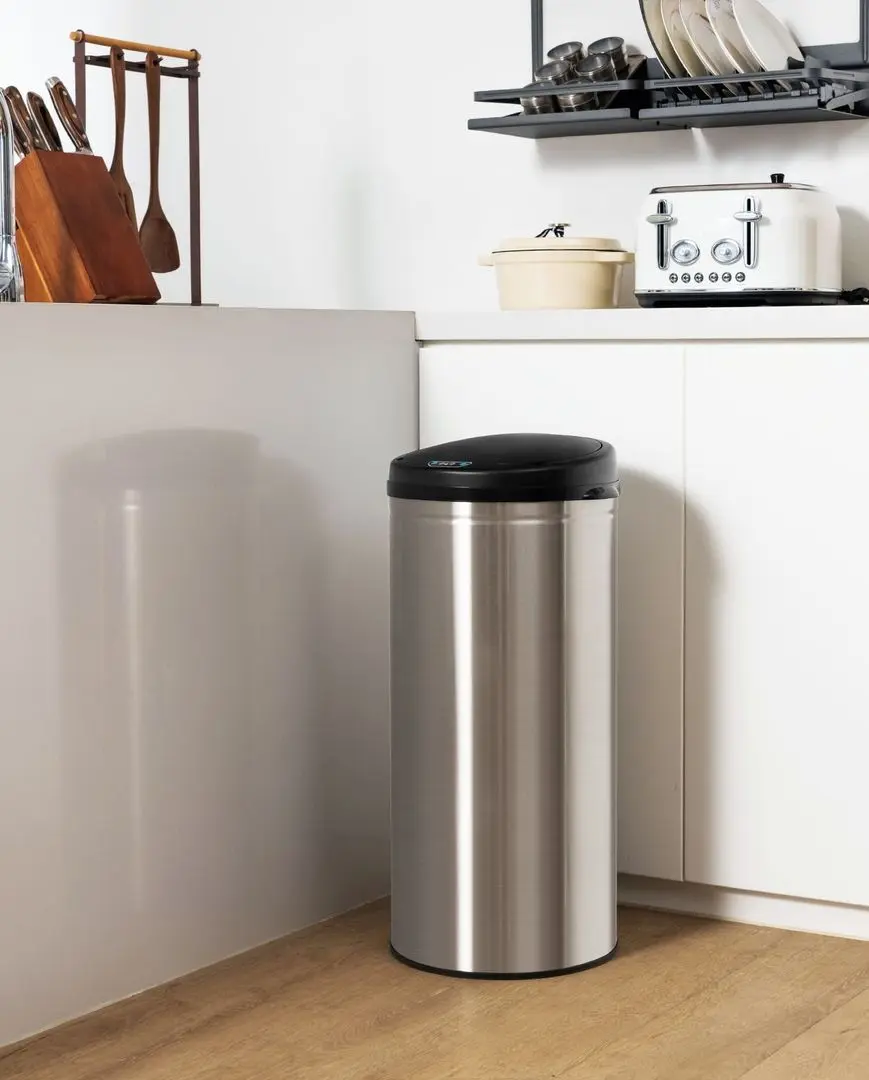 Cos de gunoi Costway GY10009SL (Silver) - 4