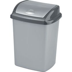 Мусорное ведро Curver Dominique 05322-877-65 (Grey)