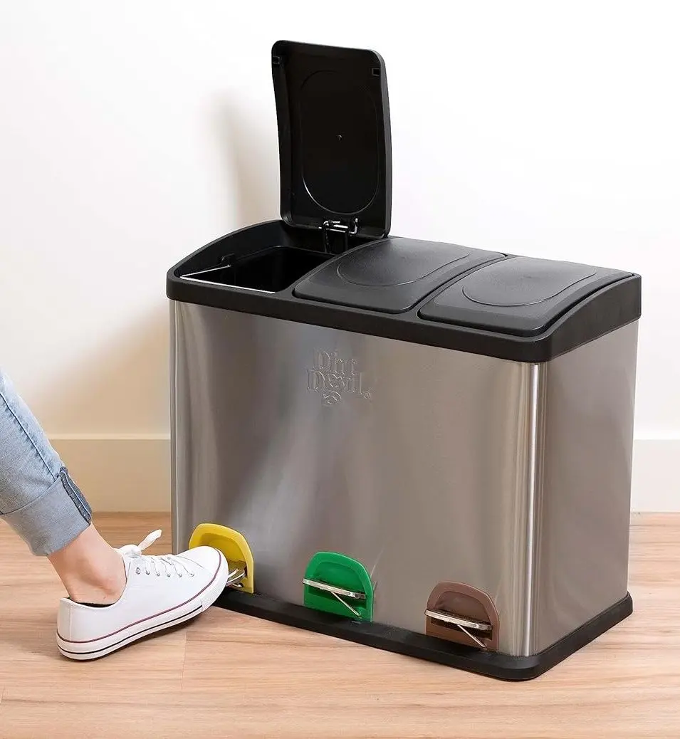 Cos de gunoi Dirt Devil DDPBIN3X15 3x15L (Silver) - 4