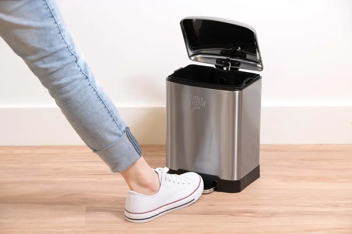 Cos de gunoi Dirt Devil DDPBIN6 6L (Silver)