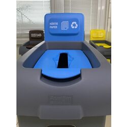 Мусорный контейнер для бумаги Fantom 80L (Grey/Light Blue) Thumb