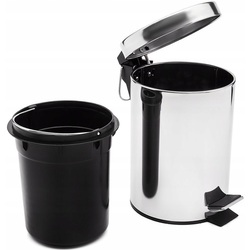 Мусорное ведро Fiore F-703 12L (Chrome) Thumb