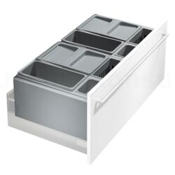 Мусорное ведро Hailo AS XXL 900 18/D/18/D/12/12/P/P/U/U (Gray)