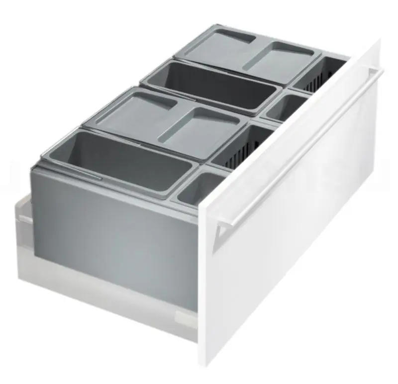 Cos de gunoi Hailo AS XXL 900 18/D/18/D/12/12/P/P/U/U (Gray)