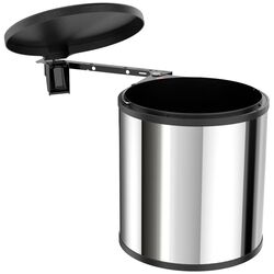 Cos de gunoi Hailo Big-Box 15L (Silver/Black) Thumb