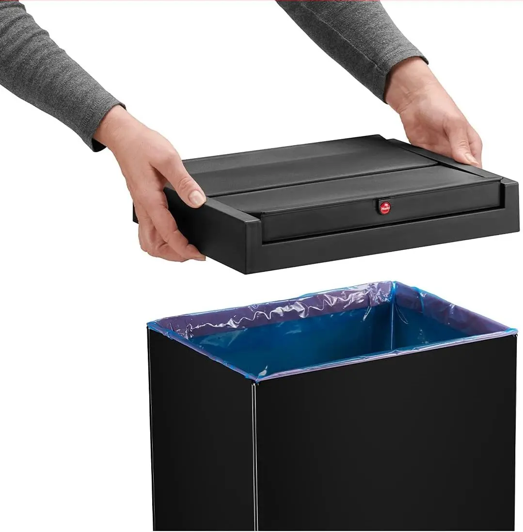 Cos de gunoi Hailo Big-Box Swing XL 52L (Black)