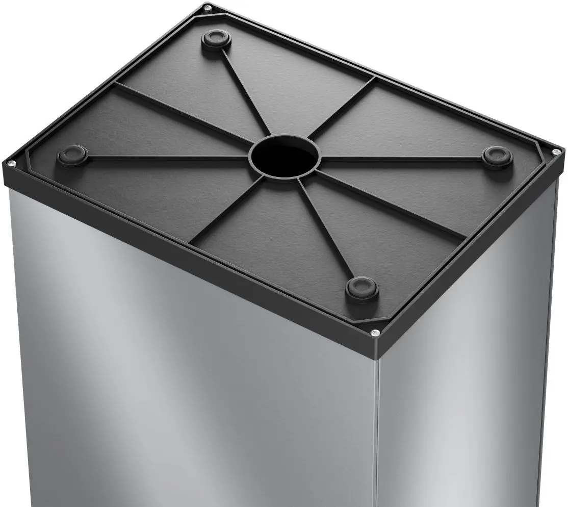 Мусорное ведро Hailo Big-Box Swing XL 52L (Silver)