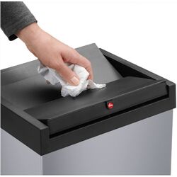 Мусорное ведро Hailo Big-Box Swing XL 52L (Silver) Thumb