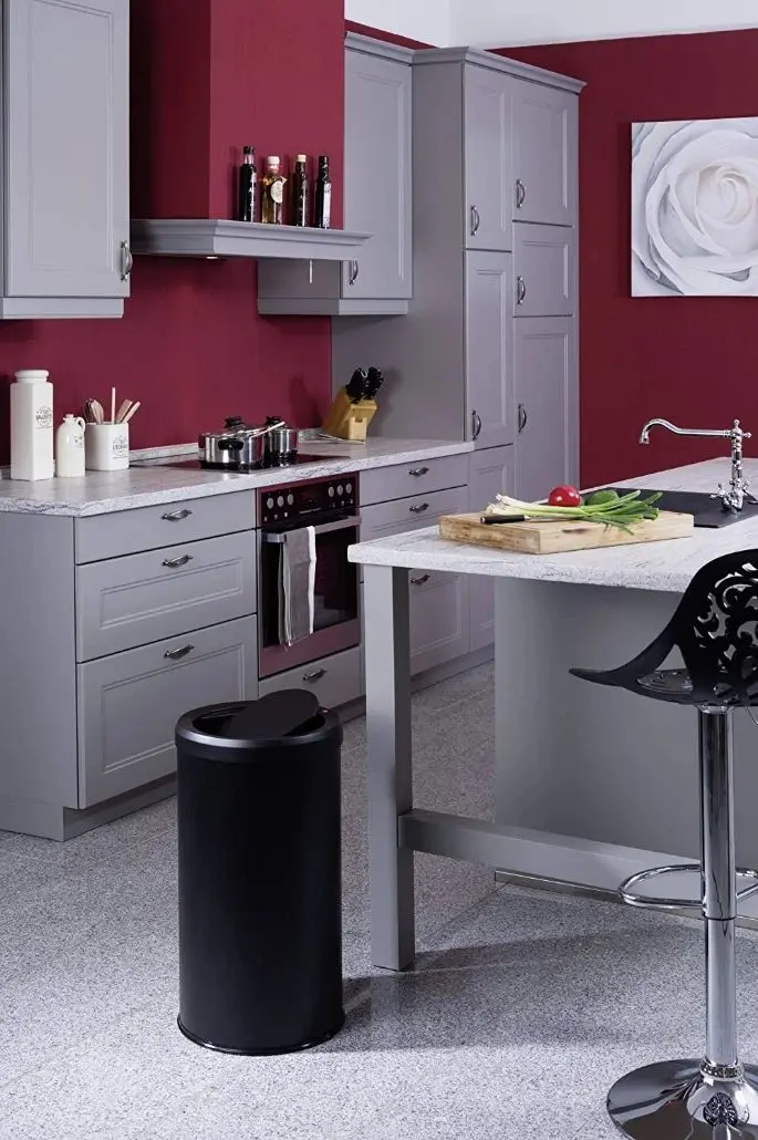 Cos de gunoi Hailo BigBin Touch XL 46L (Black) - 2