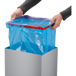 Cos de gunoi Hailo BigBox Swing L 35L (Silver) Thumb