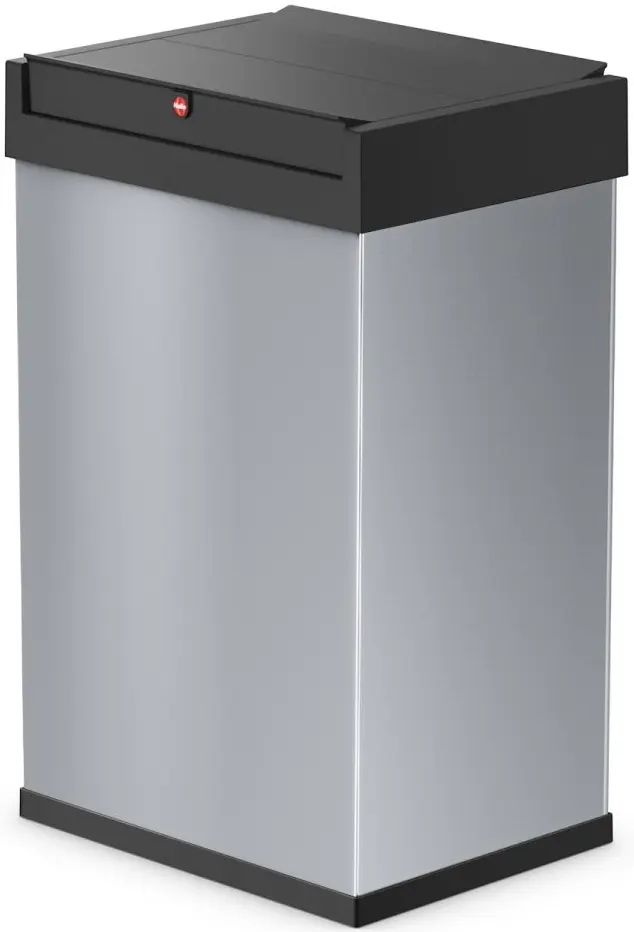 Cos de gunoi Hailo BigBox Swing L 35L (Silver)