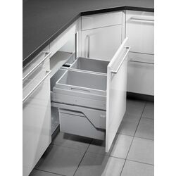 Cos de gunoi Hailo Euro-Cargo-S 2x30L (Gray) Thumb