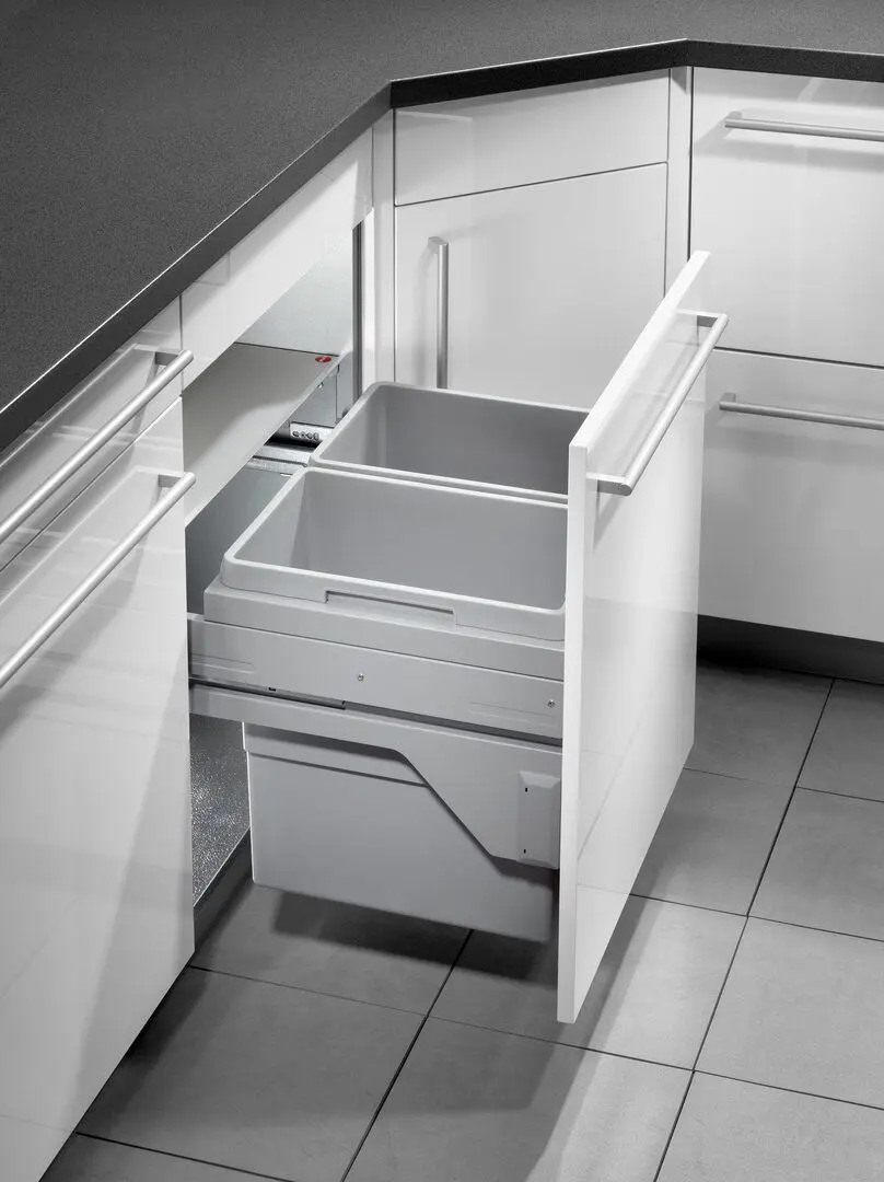 Cos de gunoi Hailo Euro-Cargo-S 2x30L (Gray) - 3