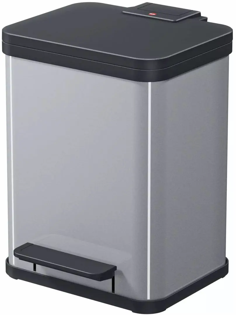 Cos de gunoi Hailo Oko Uno Plus M 0619-220 17L (Silver)