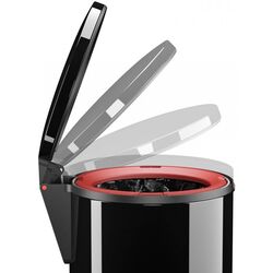 Мусорное ведро Hailo Pure M 12L (Black) Thumb