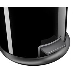 Мусорное ведро Hailo Pure M 12L (Black) Thumb