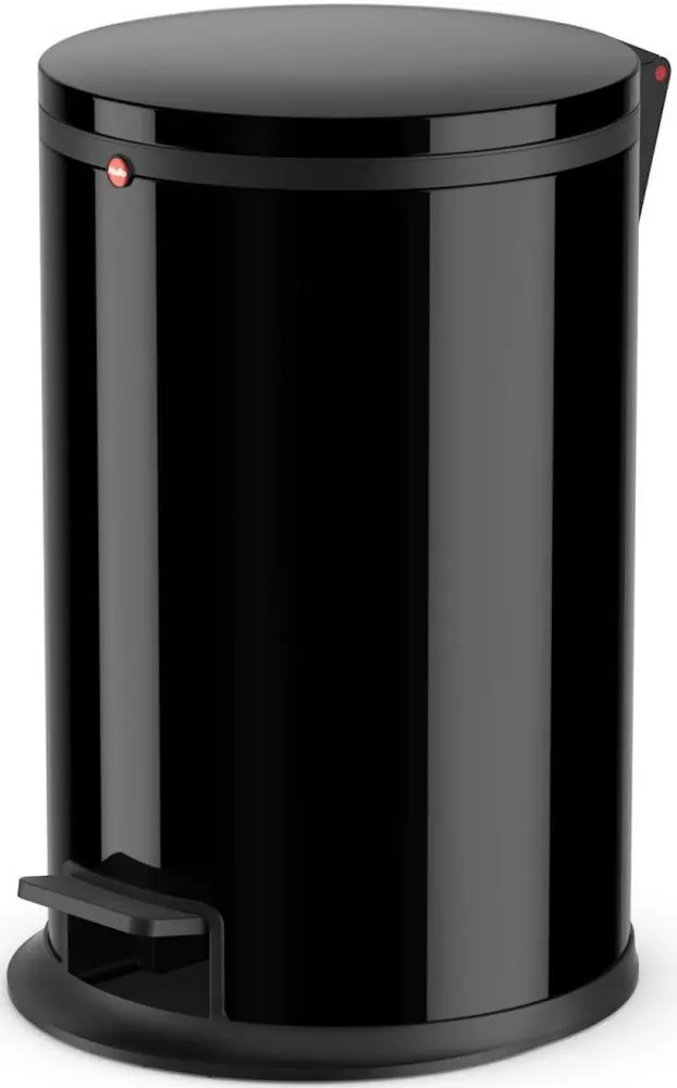 Мусорное ведро Hailo Pure M 12L (Black)