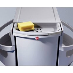 Мусорное ведро Hailo Rondo 2x18L (Gray) Thumb