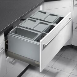 Cos de gunoi Hailo XXL 18L/18L/12L (Gray) Thumb