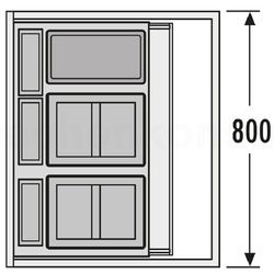 Cos de gunoi Hailo XXL 18L/18L/12L (Gray) Thumb