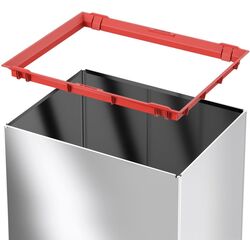 Container pentru gunoi Hailo Big-Box Swing XL 35L (Black/Inox) Thumb