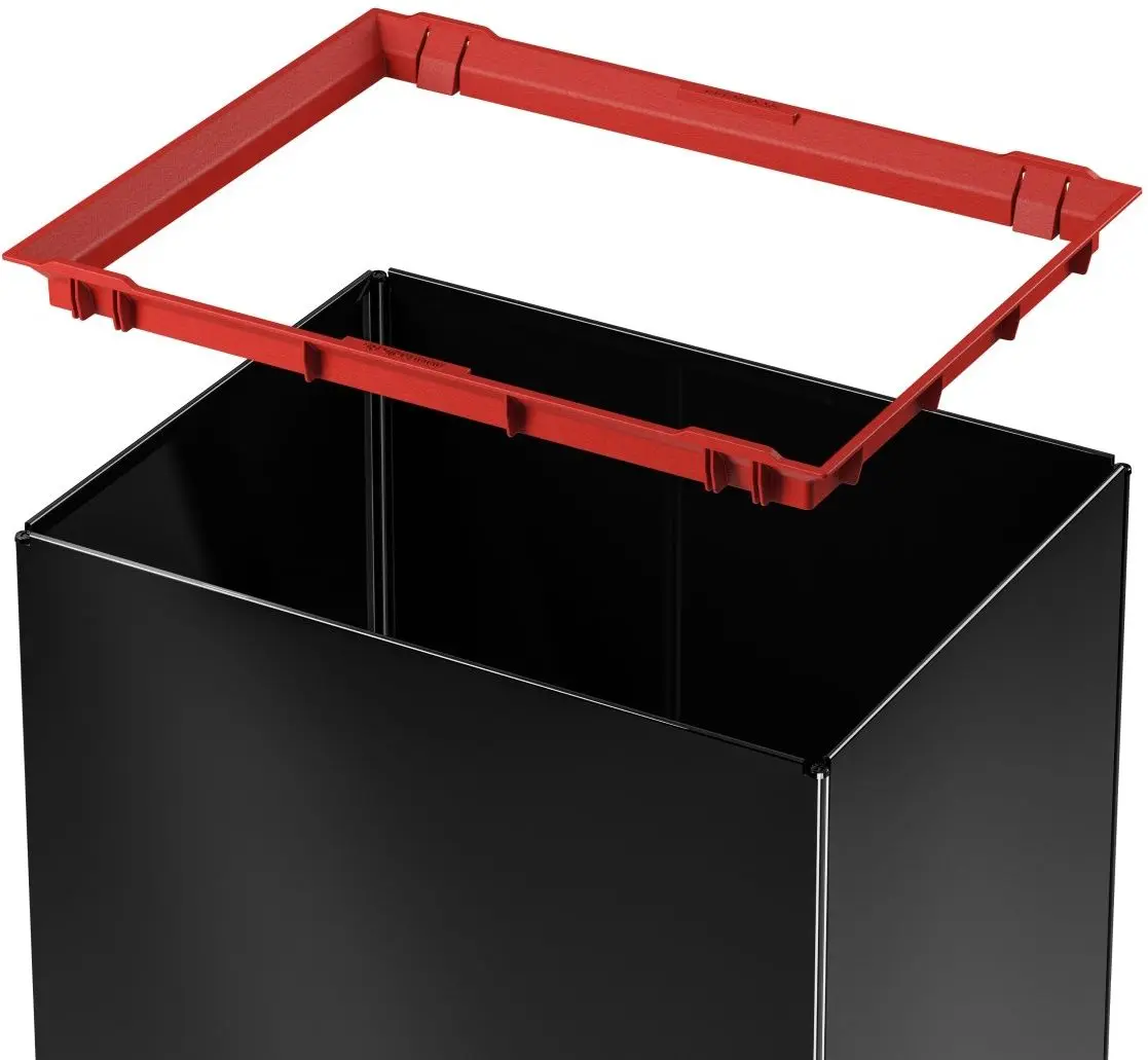 Мусорный контейнер Hailo Big-Box Swing L (Black)