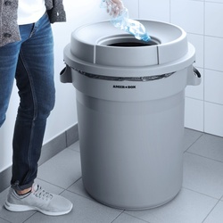 Cos de gunoi Hendi AmerBox 691038 120L (Grey) Thumb