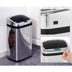 Мусорное ведро Homcom 03-0024 30L (Silver) Thumb