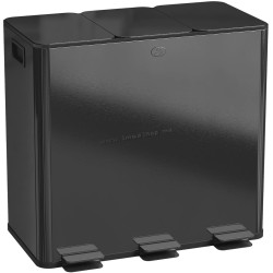 Cos de gunoi Homcom 851-034V02BK 60L (Black)