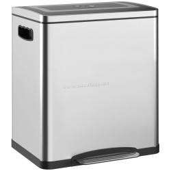 Cos de gunoi Homcom 851-038V00SR 30L (Silver)