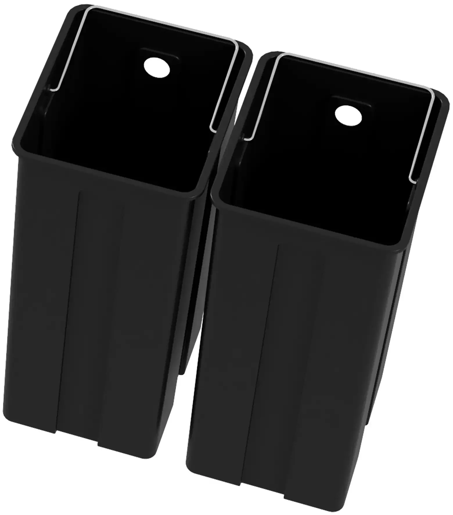 Мусорное ведро Homcom 851-038V00SR 30L (Silver) - 7