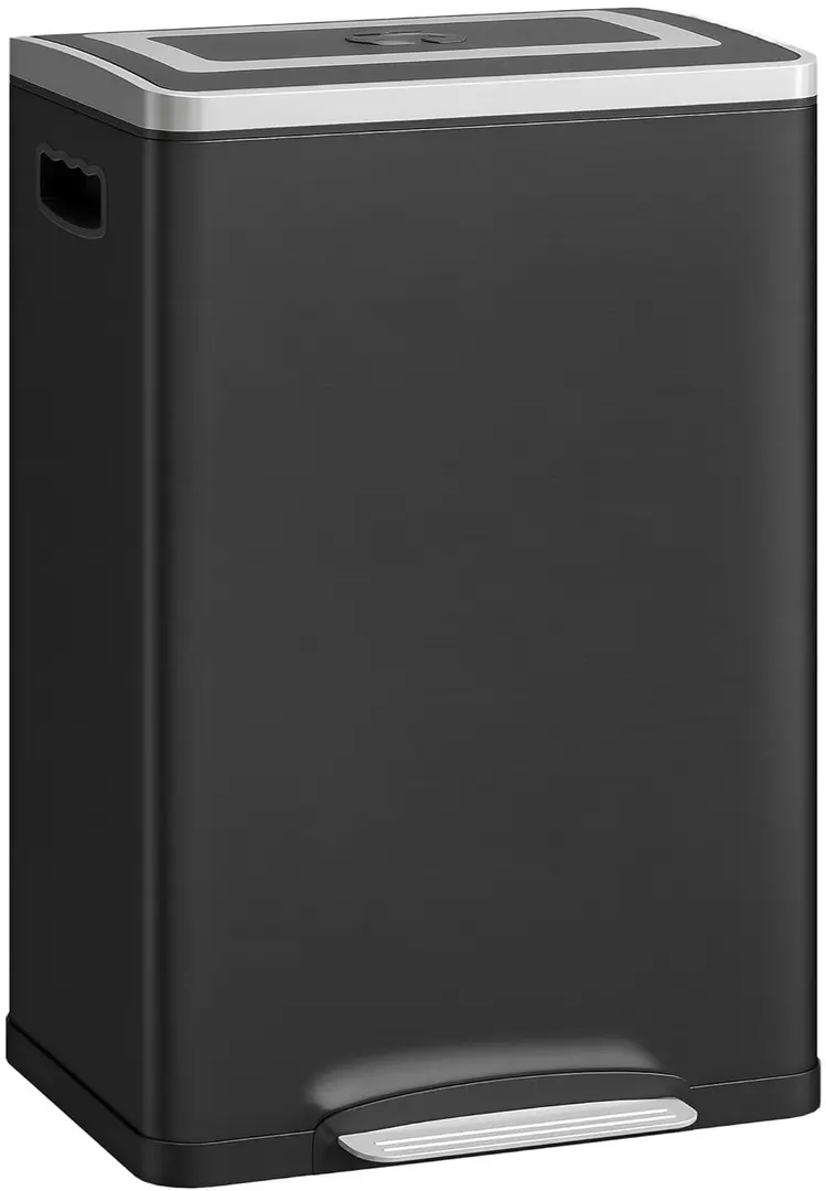 Cos de gunoi Homcom 851-038V01BK 40L (Black)
