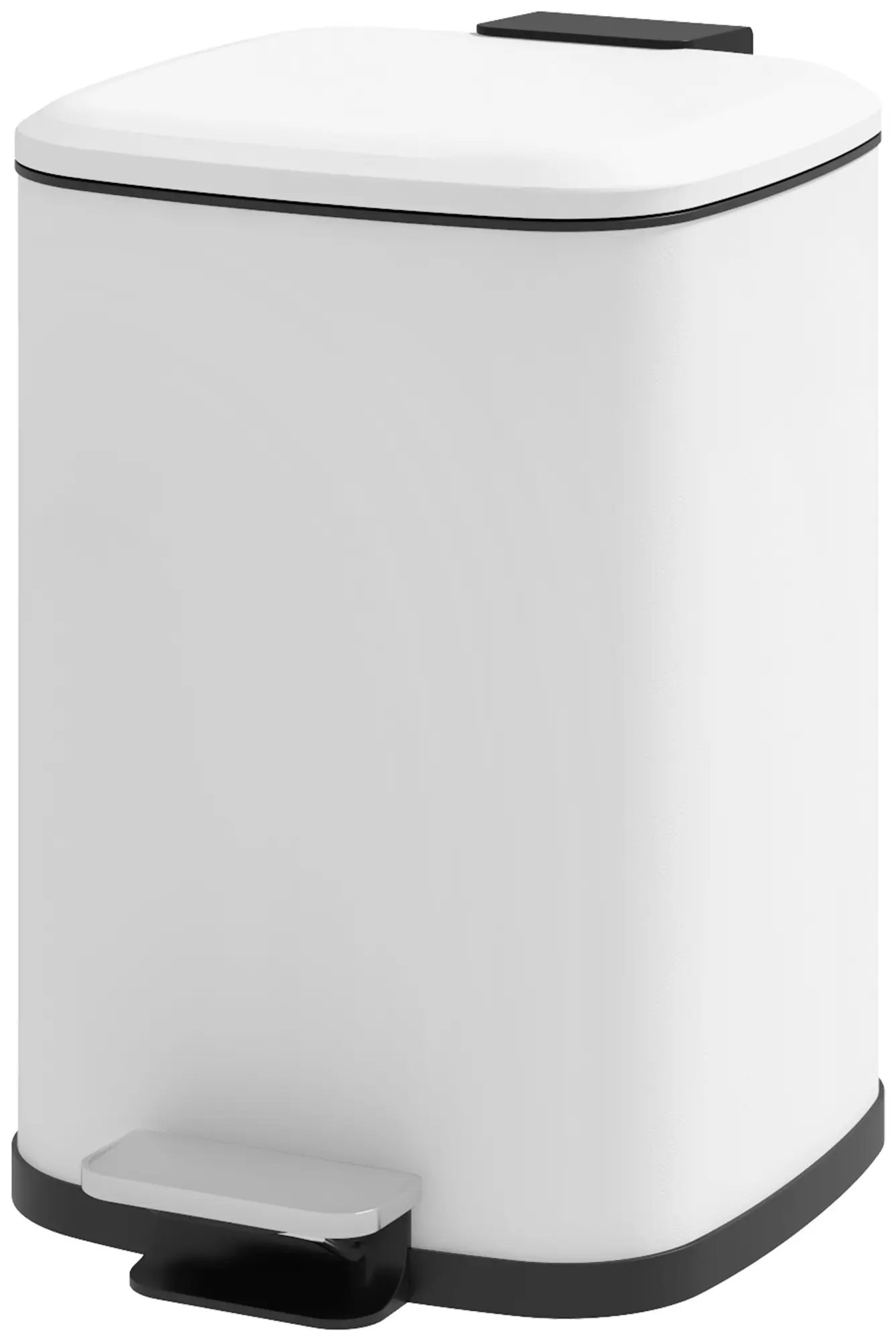 Cos de gunoi Homcom 851-040V00WT 12L (White) - 2