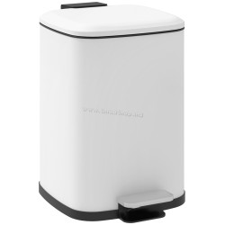 Cos de gunoi Homcom 851-040V00WT 12L (White)