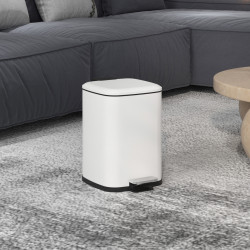 Cos de gunoi Homcom 851-040V00WT 12L (White) Thumb