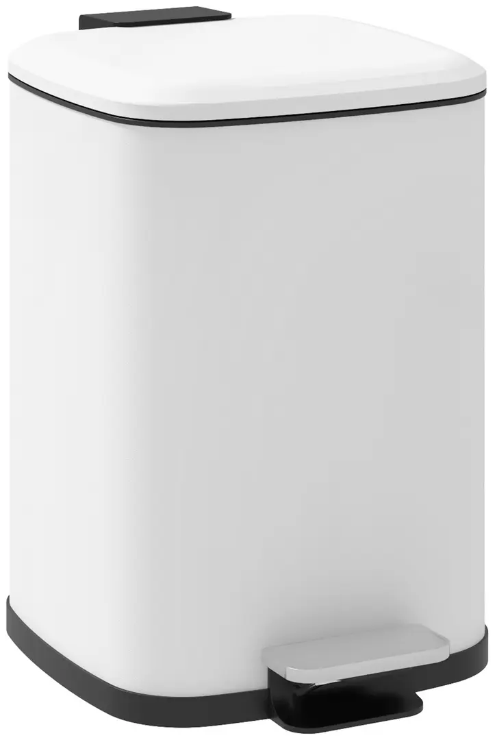 Cos de gunoi Homcom 851-040V00WT 12L (White)