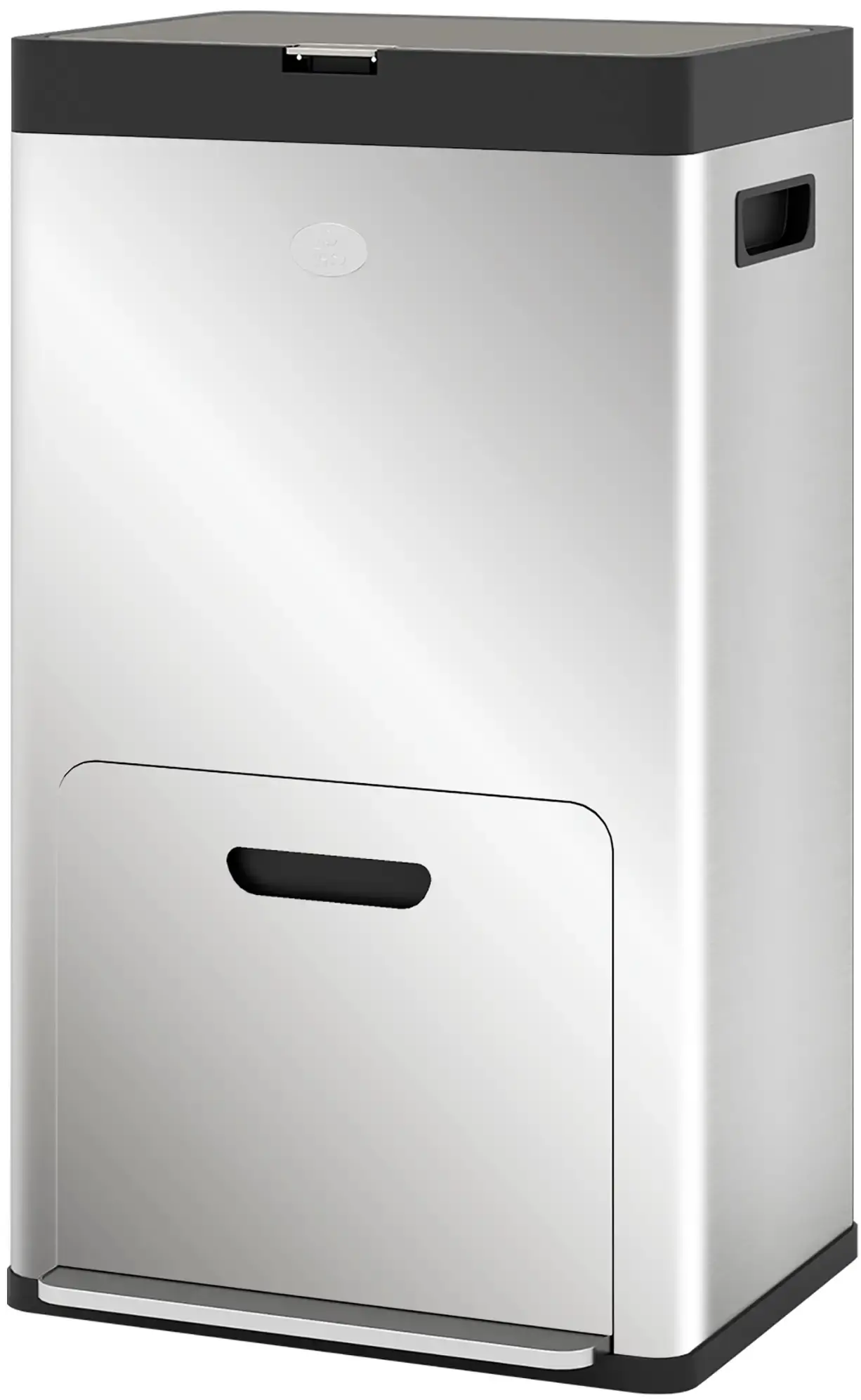 Мусорное ведро Homcom 851-042V00SR 56L (Silver) - 2